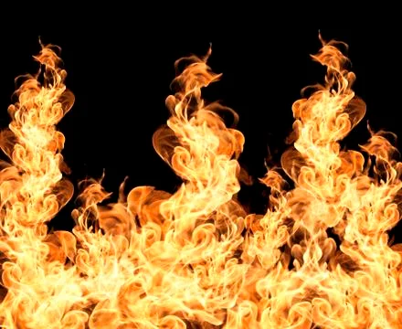 Fire flames Foto stock