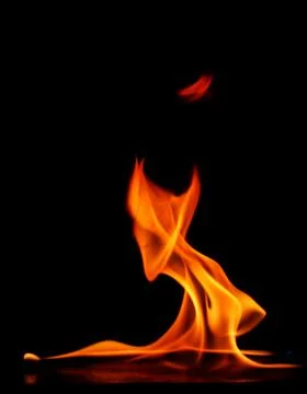 Fire flames Stock Photos