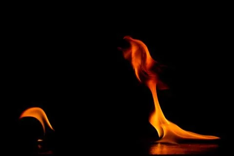 Fire flames Stock Photos