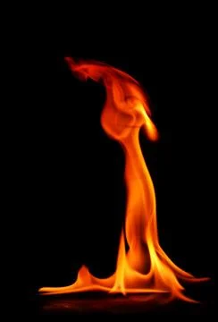 Fire flames Stock Photos