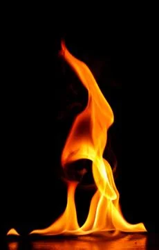 Fire flames Stock Photos