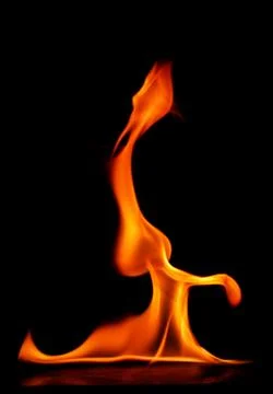 Fire flames Stock Photos