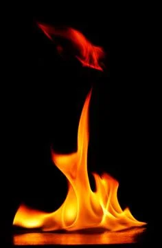 Fire flames Stock Photos