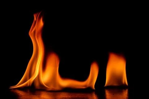 Fire flames Stock Photos