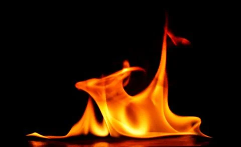 Fire flames Stock Photos