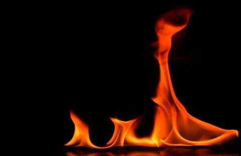 Fire flames Stock Photos
