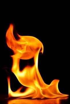 Fire flames Stock Photos