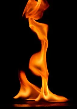 Fire flames Stock Photos