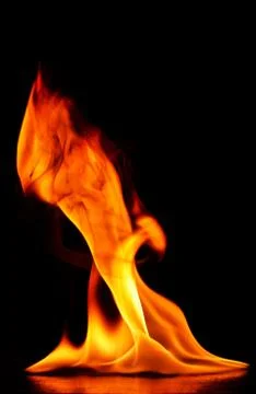 Fire flames Stock Photos