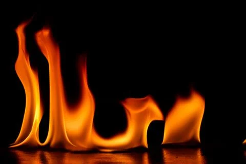Fire flames Stock Photos