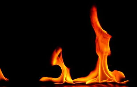 Fire flames Stock Photos