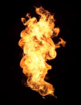 Fire flames Foto stock