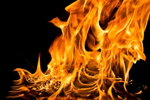 Fire flames Stock Photos