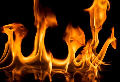 Fire flames Stock Photos