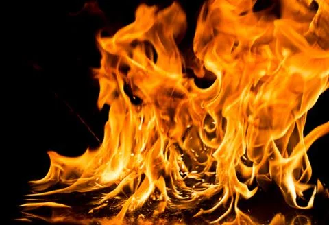 Fire flames Stock Photos