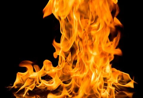 Fire flames Stock Photos