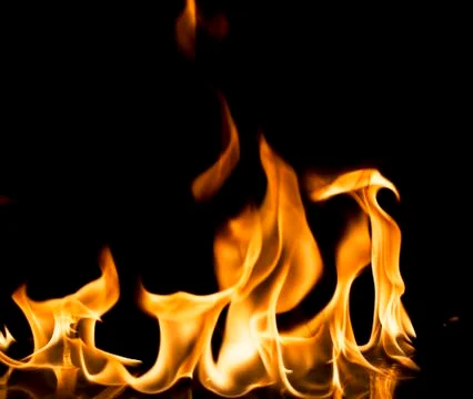 Fire flames Stock Photos