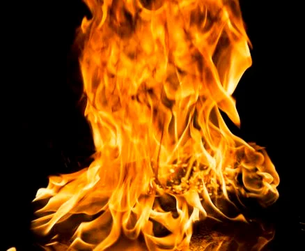 Fire flames Stock Photos