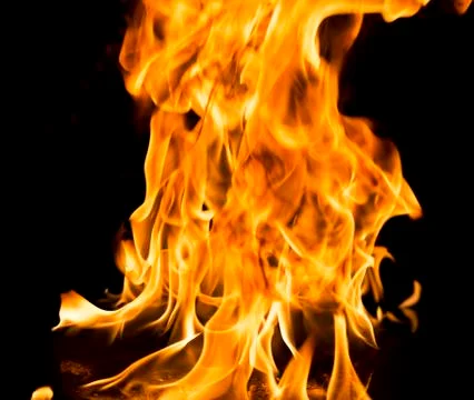 Fire flames Stock Photos