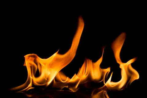Fire flames Stock Photos