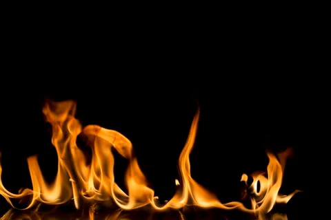 Fire flames Stock Photos