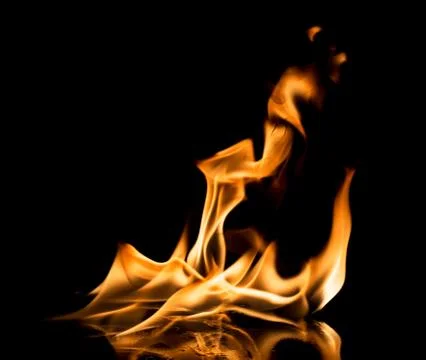 Fire flames Stock Photos