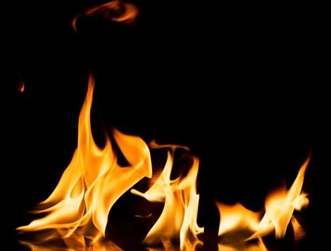 Fire flames Stock Photos