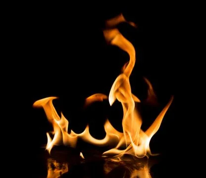 Fire flames Stock Photos