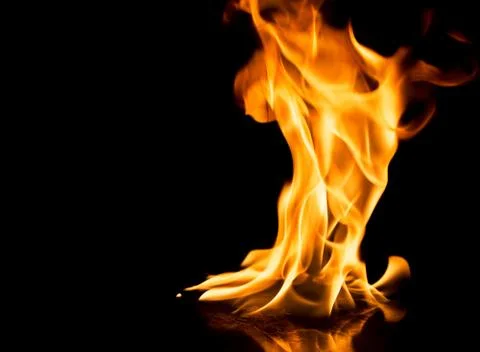 Fire flames Stock Photos