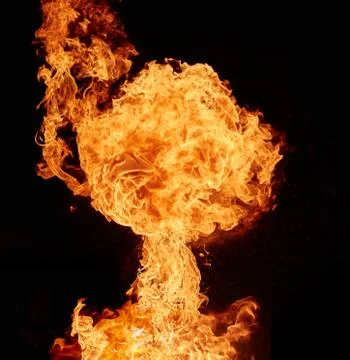 Fire flames Stock Photos