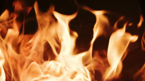 Fire flames, slow motion 動画素材 45867047