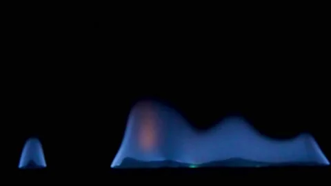 Fire Flames From Wood Ember for Grill Bbq Firewood Stock Footage 164985059