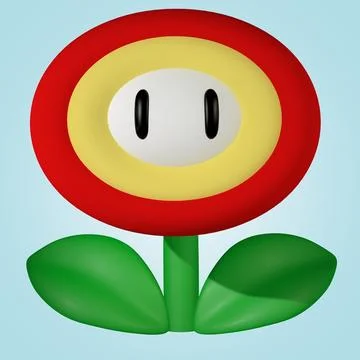 3D Model: Fire Flower ~ Buy Now #91476127 | Pond5