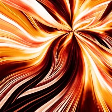 Fire flower Stock Illustration