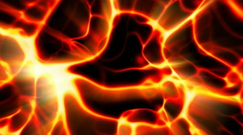 Fire flows Video stock 52054502