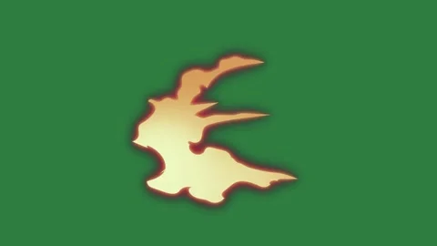 Fire Flying With Bird - Chroma Key Green Screen Footage Vidéo 338011867