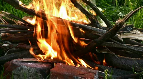Fire Stock Footage 856718