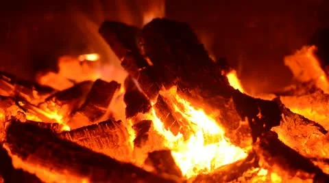 Fire Stock Footage 20541171