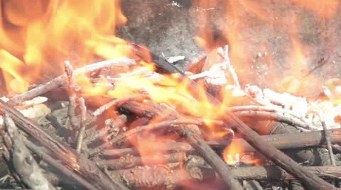 Fire Stock Footage 23298913