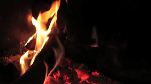 Fire Video stock 25853209