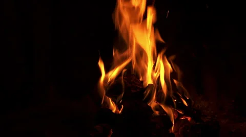 Fire Stock Footage 29107347