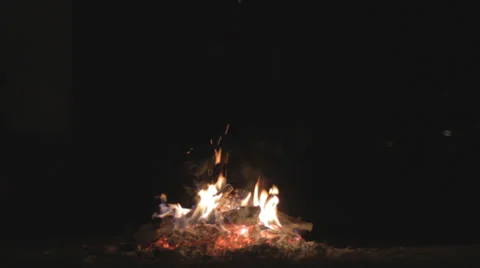 Fire Stock Footage 32375461