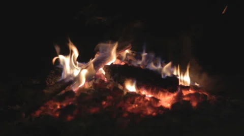 Fire Stock Footage 32375466