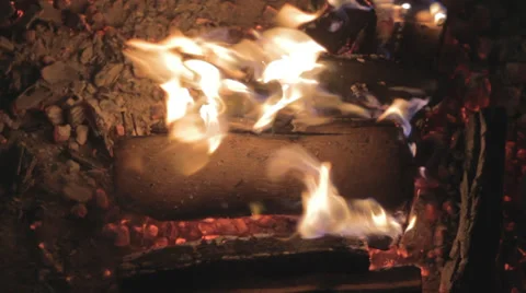 Fire Stock Footage 32453796