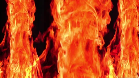 Fire Video stock 32684292