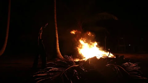Fire Stock Footage 36771711