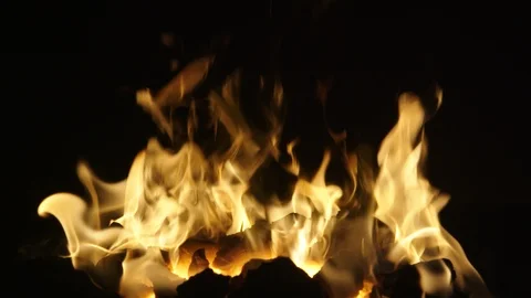 Fire  Stock Footage 86848638