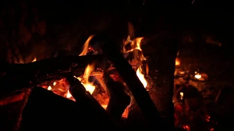 Fire Stock Footage 90282223