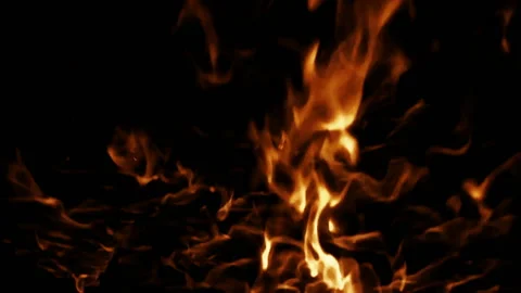 Fire Stock Footage 104813689
