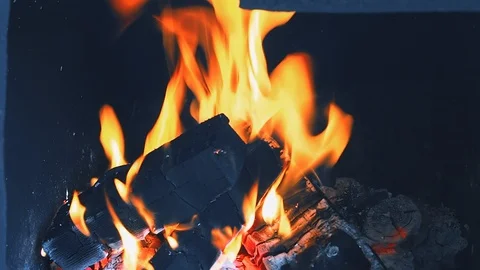 Fire Stock Footage 109443076